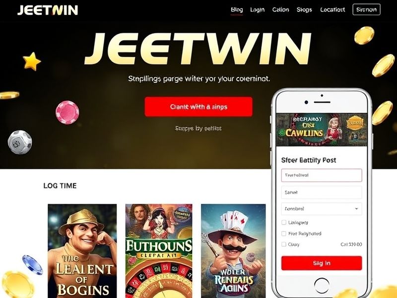 Your ultimate resource for detailed information on the JeetWin app login process, account security, and optimized gambling game access.
